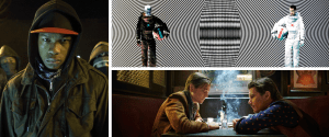 Multiple screenshots of various characters from ten underrated sci-fi movies
